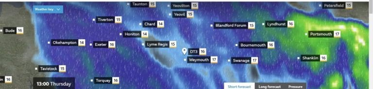 Severe weather warning issued across Dorset as heavy rain and flooding predicted
