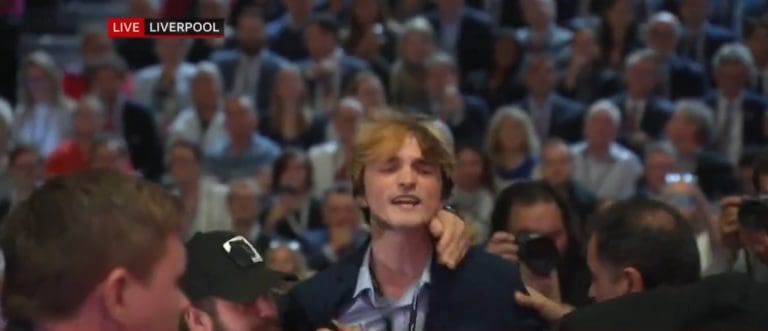 Assault On Protester At Labour Conference Proves What Most Of Us Already Knew