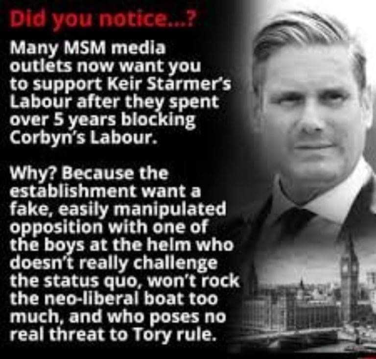 Labour Are Merely Repeating The Same Neo Liberal Garbage As The Tories and Reform UK