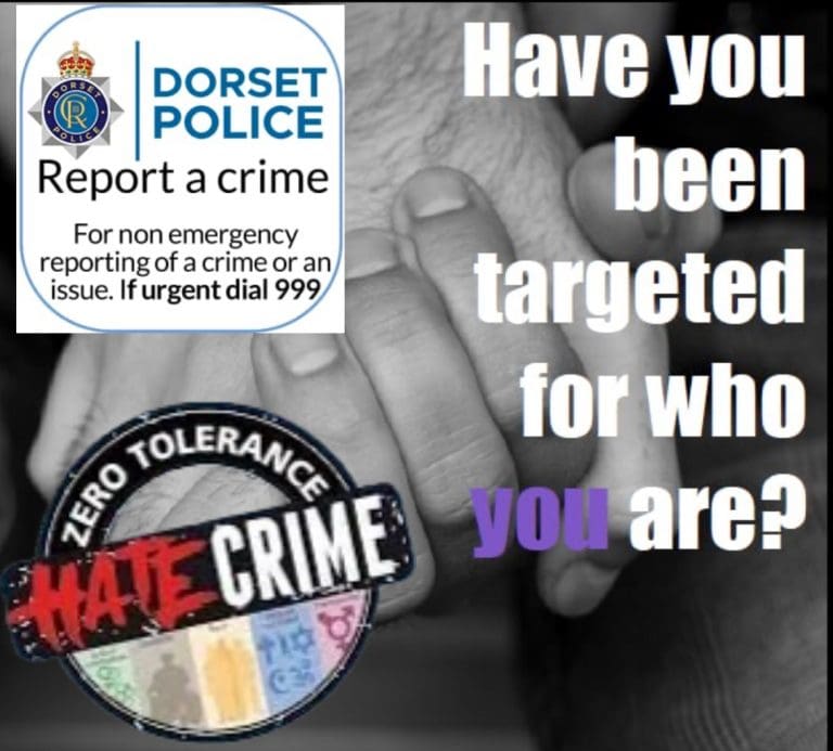 Dorset Police Extremely Concerned About The Underreporting Of Hate Crime In Dorset