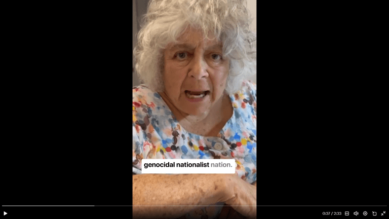 Miriam Margolyes: “Hitler Has Won. He Has Turned Israel Into A Vicious, Genocidal, Nationalist Nation