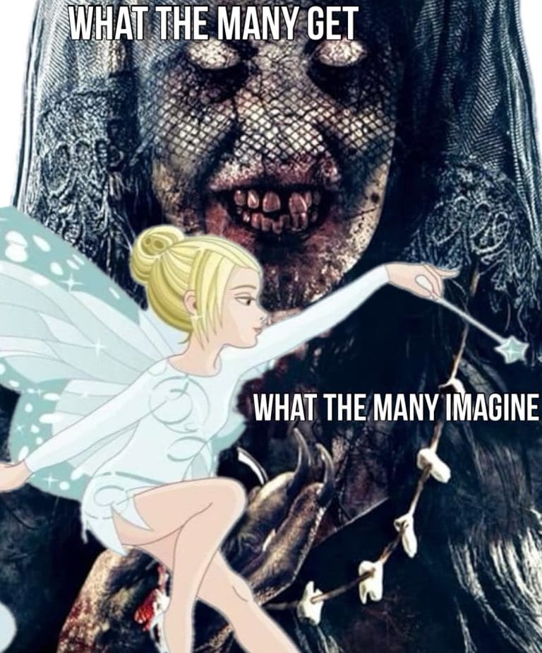 Only Those Who Believe In Cute Tooth Fairies Believe Our Political System Will Bring Salvation