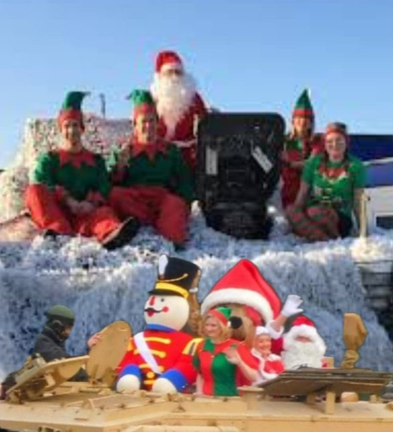 Will Bovington Tank Museum’s Santa Hand Out Grenades For Children’s Christmas Presents?