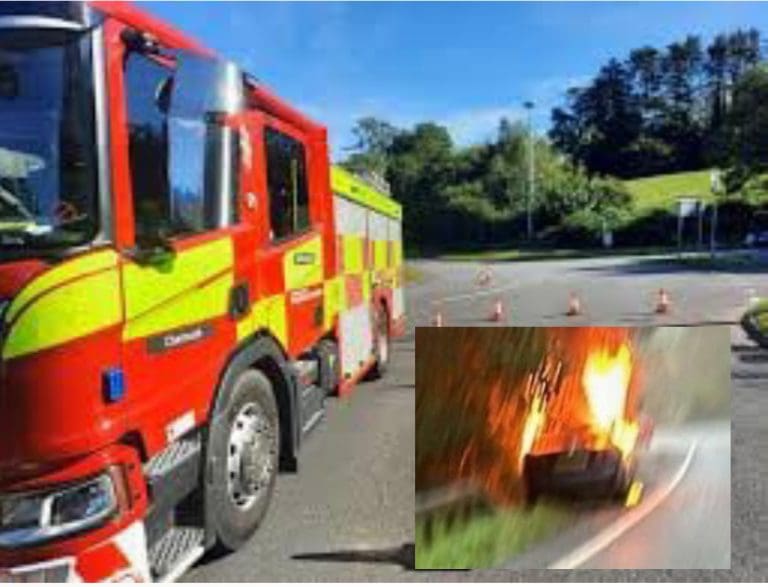 Man And Woman Arrested Following Suspected Arson In West Dorset