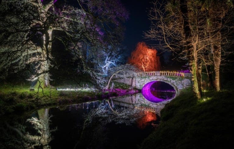 Enchanted Night Garden At Minterne House Comes Alive This Christmas