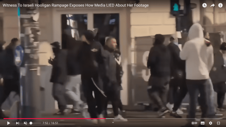 Witness To Israeli Hooligan Rampage Exposes How Corporate Media LIED About Her Footage