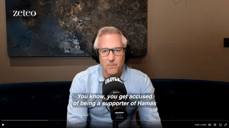 Gary Lineker Sums It Up For Those Who Oppose The Genocide In Gaza