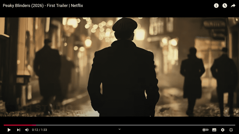 From The Filming Of The New Peaky Blinders Film Comes ‘Free Palestine’