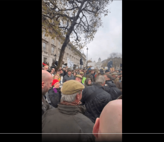 Entitled Right Wingers Clapping Their Fuhrer’s Arrival