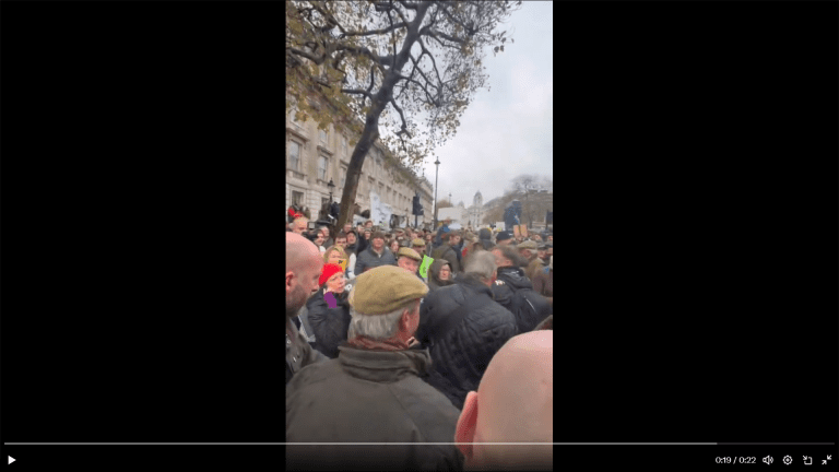 Entitled Right Wingers Clapping Their Fuhrer’s Arrival