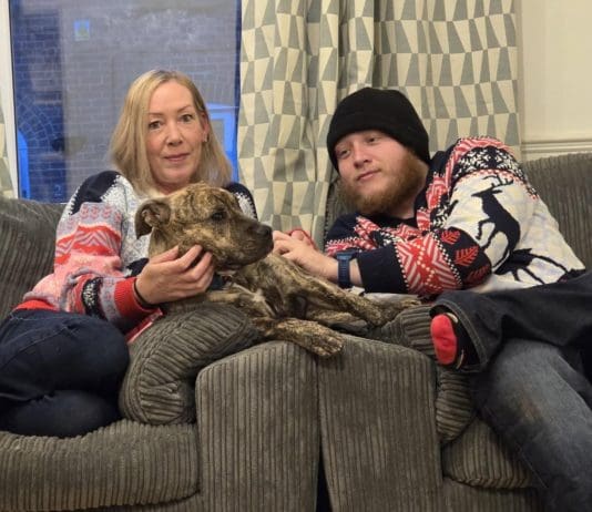 Puppy Abandoned Last Christmas Eve With Missing Paw Helps Dorset Man Recover From Motorcycle Accident