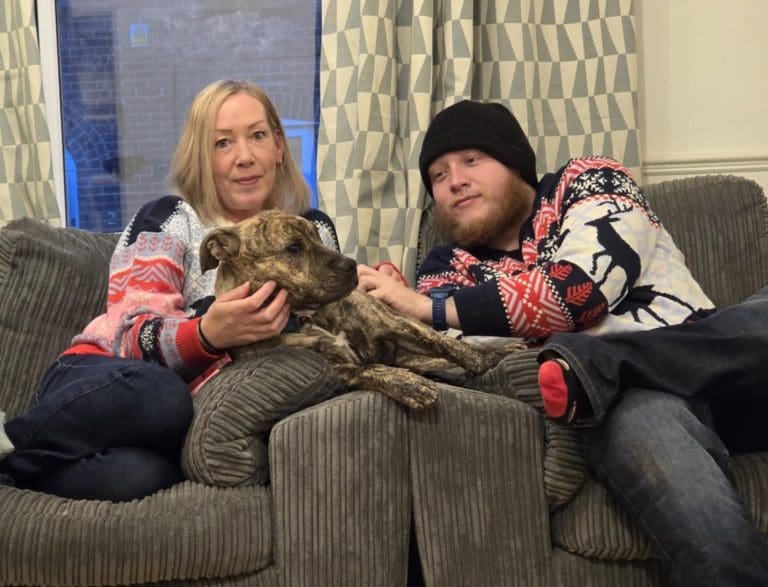 Puppy Abandoned Last Christmas Eve With Missing Paw Helps Dorset Man Recover From Motorcycle Accident