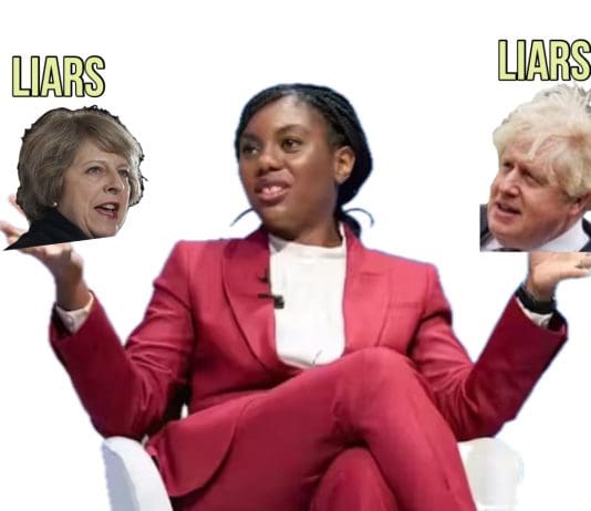 Kemi Badenoch Admits That May And Johnson Governments Conned The Public With Lies About Brexit To Gain Power