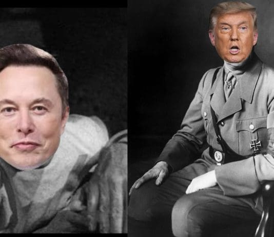 The United Hate Of America According To Adolf Trump and Elon Frankenstein