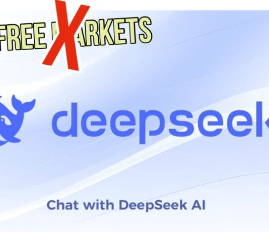 Deep Seek And Tariffs Reveal That The USA Establishment Have No Interest In The Free Market