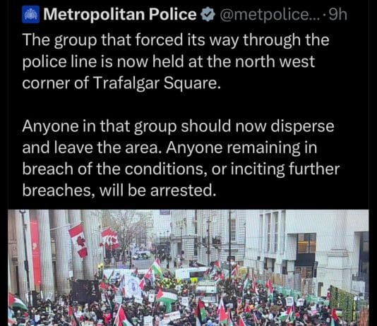 Jeremy Corbyn Reveals That The Met Police Lied About Palestinian Demo In London