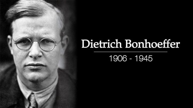 From Beyond The Grave: Dietrich Bonhoeffer