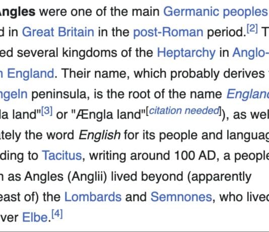 Where Does The Term ‘England’ And The English Language Come From? Some Will Not Like the Answer