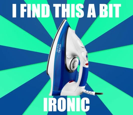 Who Can Spot the Irony?