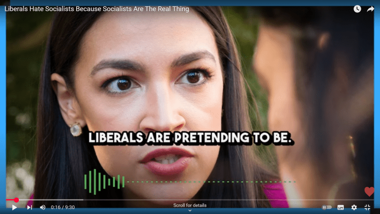 Liberals Hate Socialists Because Socialists Are The Real Thing