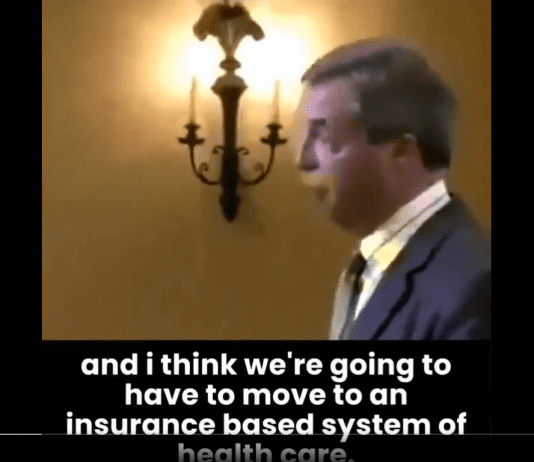 Nigel Farage Wants To Make You Pay For Your Health Care, Folks