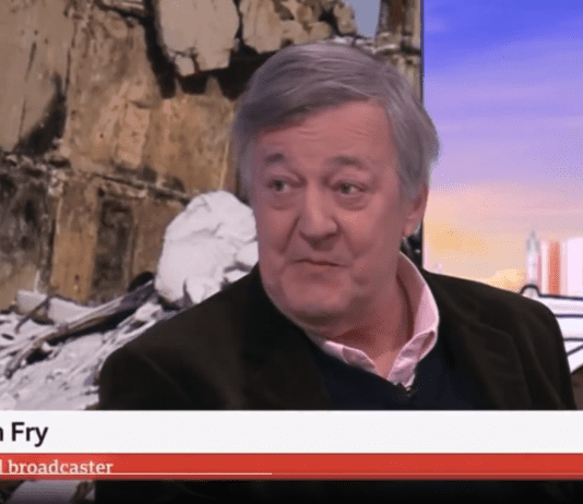 Stephen Fry Uses ‘That Word’ On The BBC
