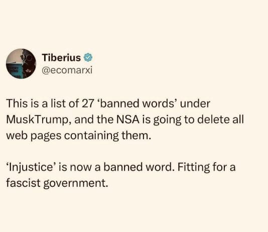 Trump Administration Bans The Following Twenty-Seven Words. Worried Yet?