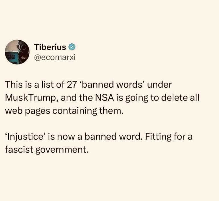 Trump Administration Bans The Following Twenty-Seven Words. Worried Yet?