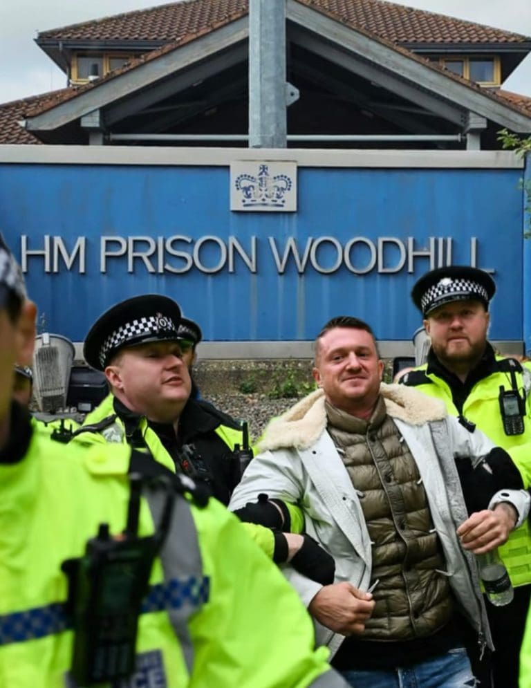 Far Right Racist Tommy Robinson Getting Preferential Treatment In Prison