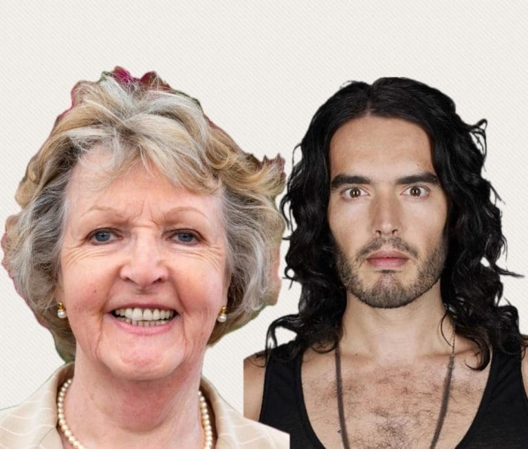 Russell Brand Identifies Penelope Keith As JFK’s Assassin