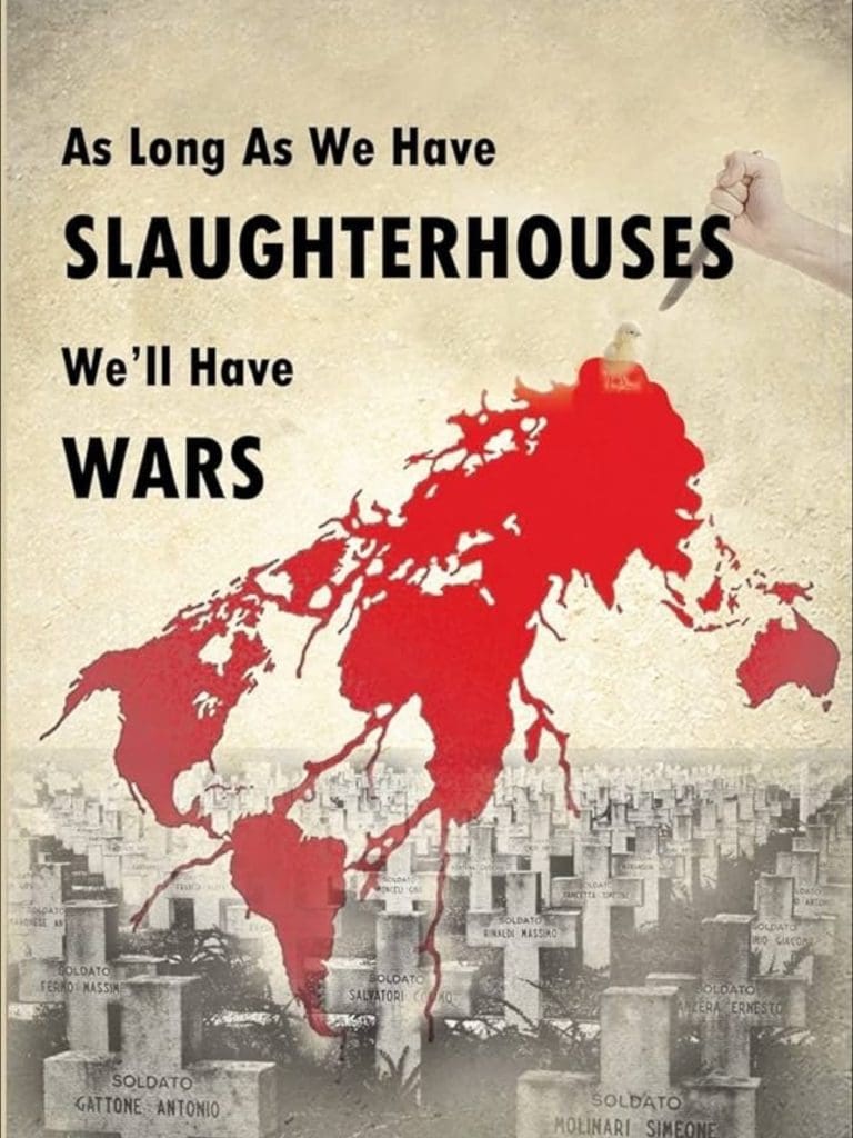 Until We Stop Slaughtering Animals, We Will Keep Slaughtering Each Other