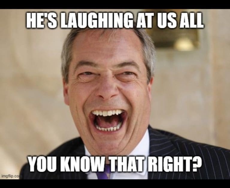 The ‘Fagash Fuhrer’ Denies That a Nazi Salute is a Nazi Salute and Then Supports Starmer