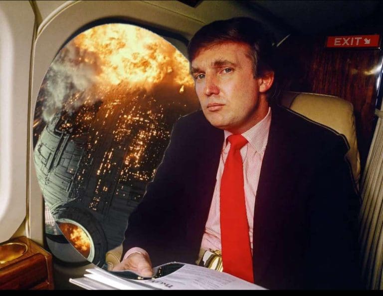 “Destroying The Death Star” (Star Wars 1977): The Day Donald Trump Was Inconsolable