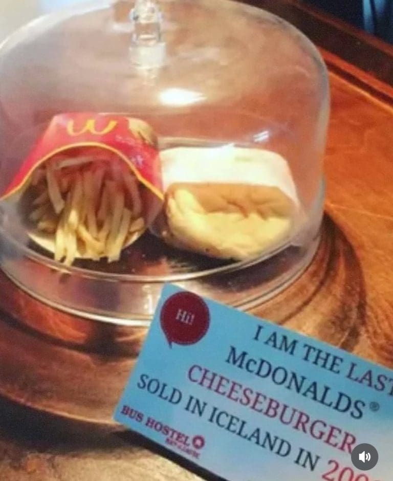 The Myth About McDonald’s Burgers And Fries