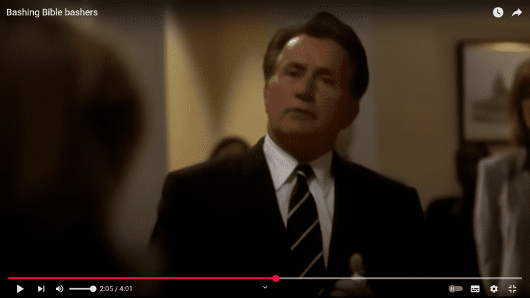 Homophobic Bible Basher Should Have Kept Quiet