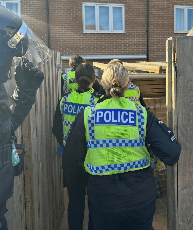 Drugs Raid In Sherborne