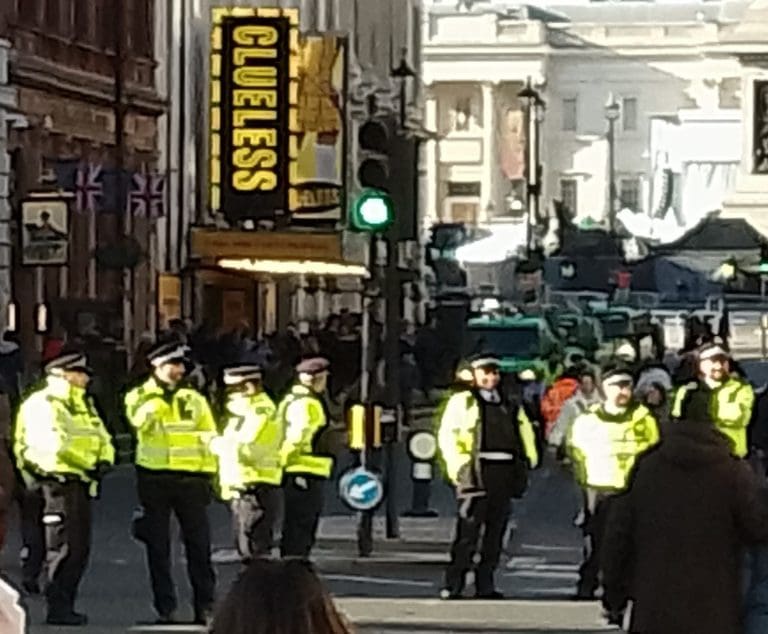 Street Gatherings Described as ‘Violent Disorders’ As Police Show Who They Really Represent