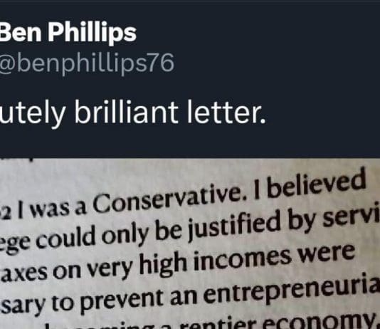 The Letter That Sums Up How Much Things Have Changed