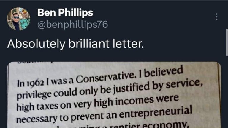 The Letter That Sums Up How Much Things Have Changed