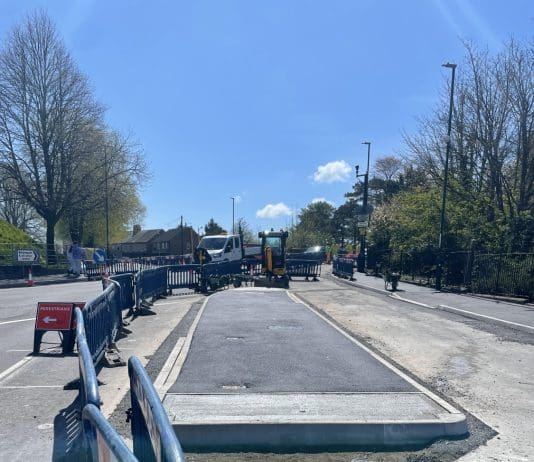 Maumbury Junction Improvements Nearing Completion