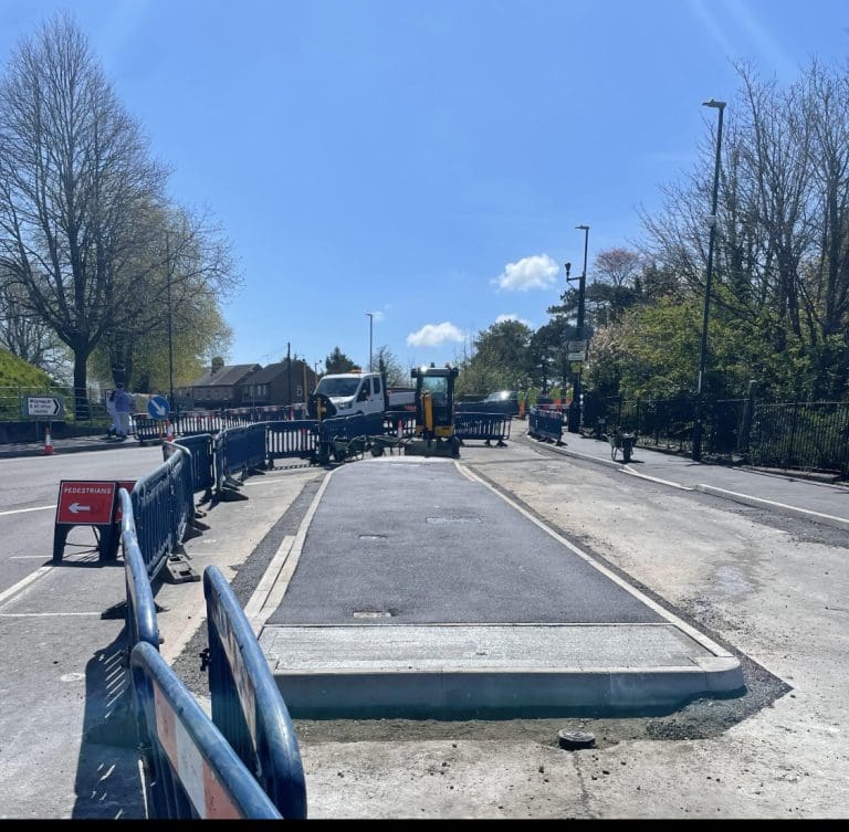 Maumbury Junction Improvements Nearing Completion