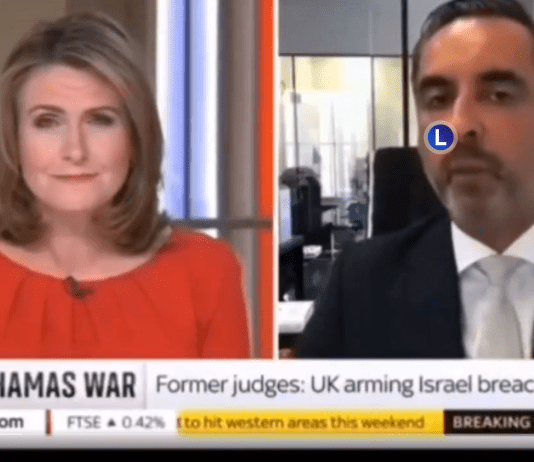 Sky News Presenter Smirks As Interviewee Lists Israeli Atrocities
