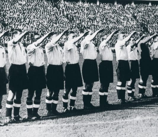 Appeasement on the Pitch: England’s Nazi Salute Exposed