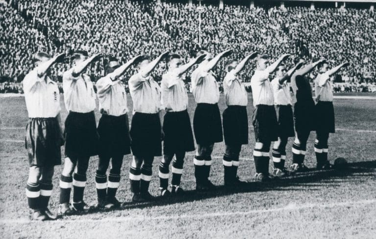 Appeasement on the Pitch: England’s Nazi Salute Exposed