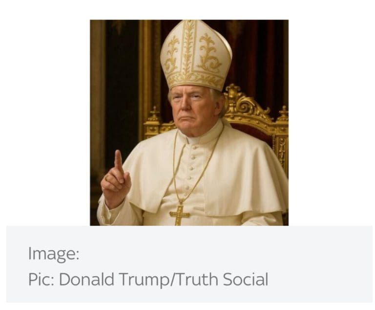 Donald Trump Lies About Tweet, Lies About Catholic Reaction And Lies About Melania’s Response