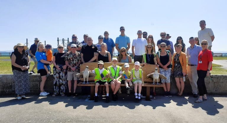 Winning Young Artists See Their Nature-Inspired Benches Unveiled At Hamworthy Play Park