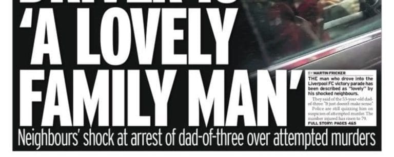 ‘We’re Saying Nice Things About The Liverpool Driver Now That We Know He Is White British’