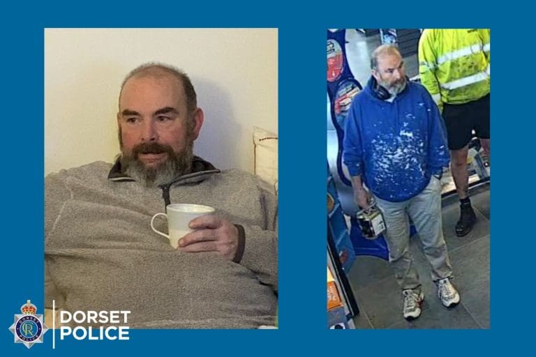 Renewed Appeal For Man Missing In North Dorset