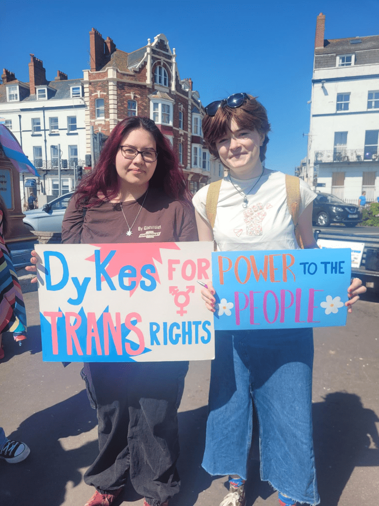 Trans Solidarity Rally Draws Strong Local Support
