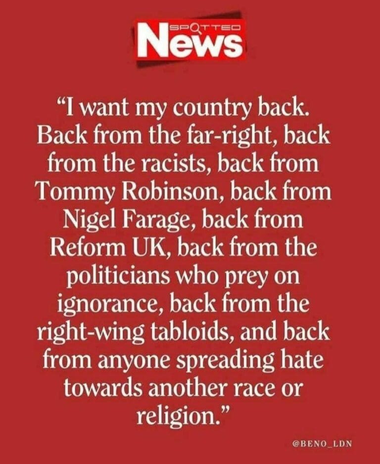 Reform UK and Restore Britain Supporters are too Scared to Debate Their Policies Because They Know They Will Lose